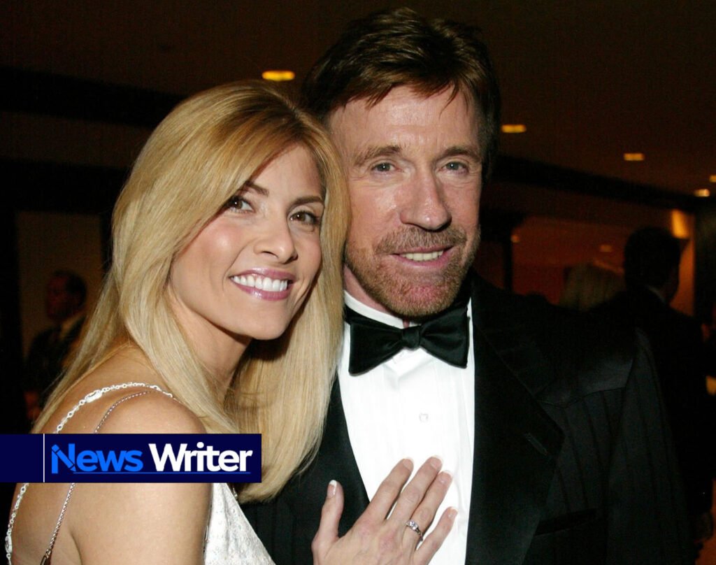 Gena O'Kelley Meeting Chuck Norris